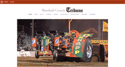 Desktop Screenshot of marshalltribune.com